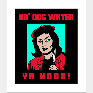 Ur' Dog water 3.0 Posters and Art